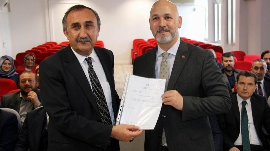 Ak Parti Samsun İl Başkanı Karaduman, Mazbatasını Aldı