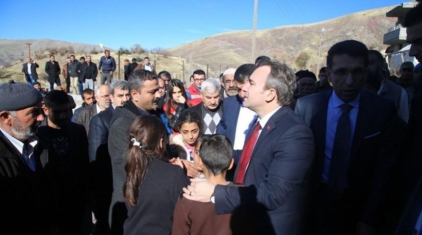 Başkan Taşkın&rsquo;dan Soğanlı K&ouml;y&uuml;ne Taziye Ziyareti