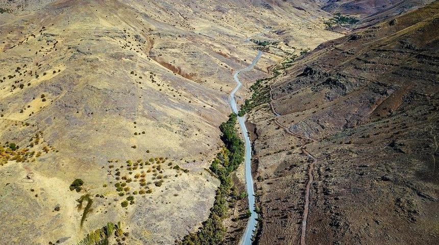 Hekimhan&rsquo;da Yol &Ccedil;alışmaları Devam Ediyor