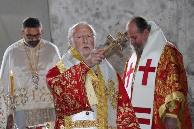 Fener Rum Patriği Bartholomeos Kapadokya’da Pazar Ayinini Yönetti