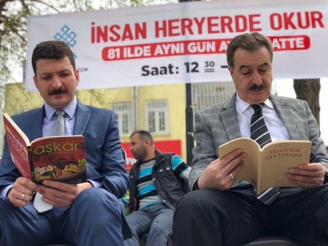 ‘insan Her Yerde Okur’ Ve ‘kahta Okuyor’ Etkinliği Düzenlendi