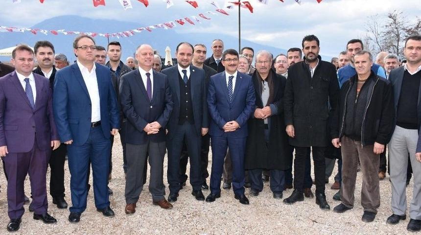 Karaağa&ccedil;lı D&uuml;ğ&uuml;n Salonunu Temelleri Atıldı