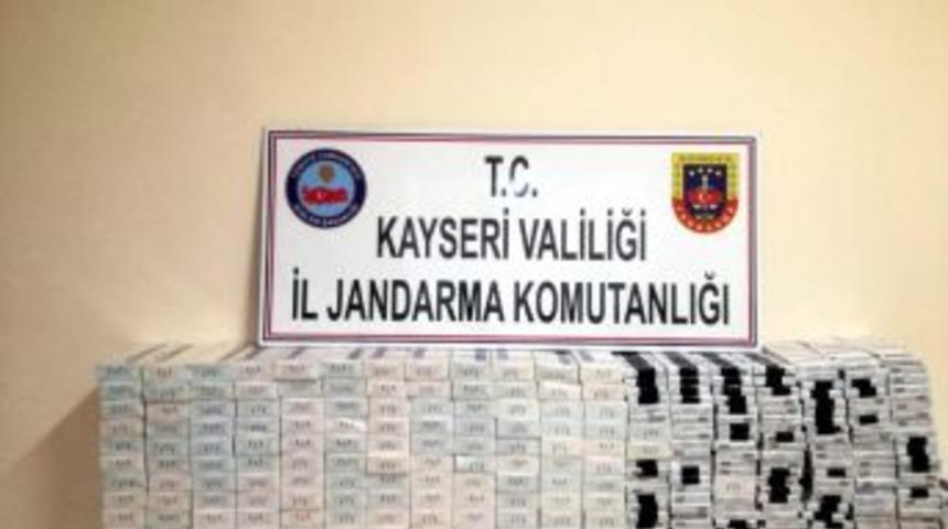Jandarmadan Kaçak Sigara Operasyonu