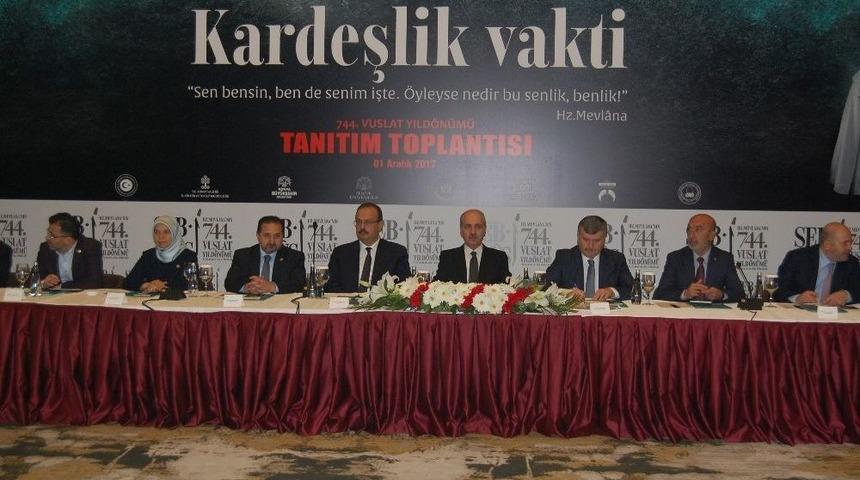 Kültür Ve Turizm Bakanı Kurtulmuş: “konya’daki Şeb-i Arus Töreni Tek Olacak”