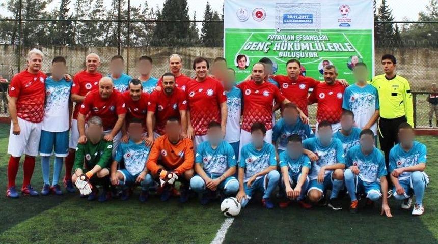 Eski Milli Takım Oyuncuları Mahkumlar Yeşil Sahada