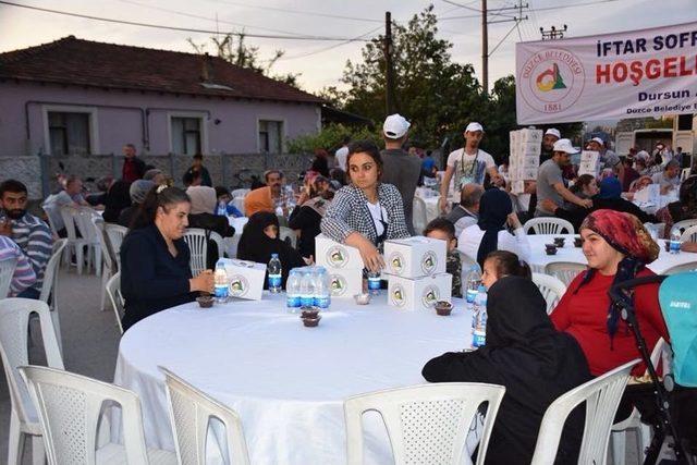 Düzce Belediyesi Mahalle İftarları Devam Ediyor