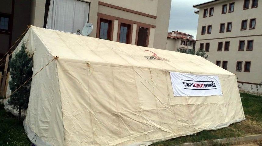 Vatandaşın &rsquo;ibadet &Ccedil;adırı&rsquo; Talebine Kızılay Kayıtsız Kalmadı