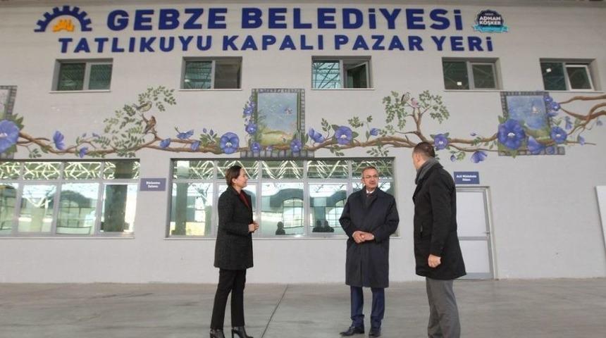 Tatlıkuyu Kapalı Pazarı R&uuml;zgardan Etkilenmeyecek