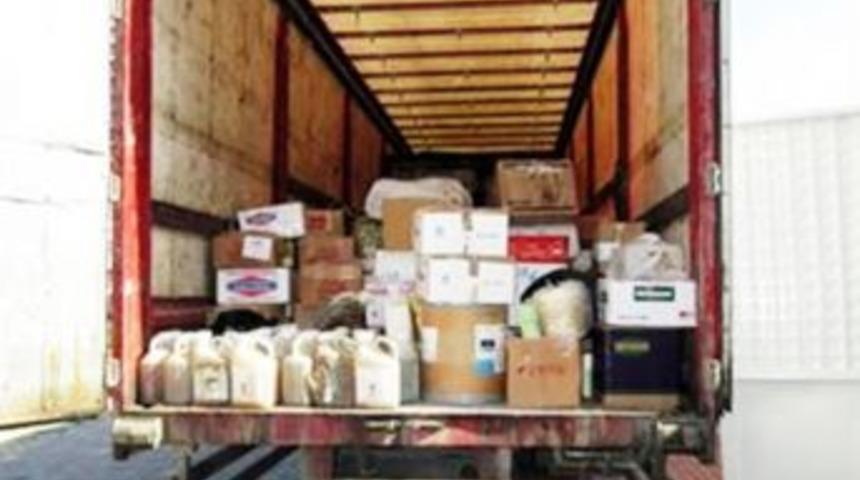 S&uuml;resi Dolmuş Bitki Koruma &Uuml;r&uuml;nleri Bertaraf Edildi