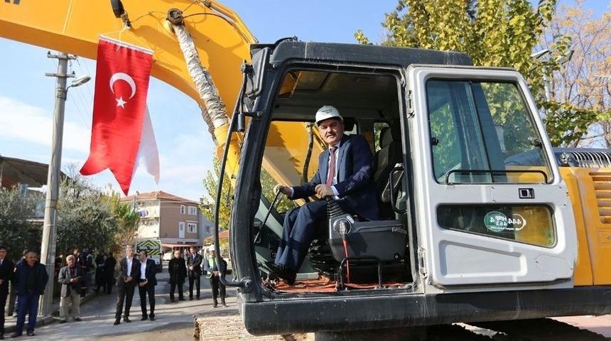 Pamukkale Fatih Mahallesi&rsquo;nde &Uuml;st Yapı &Ccedil;alışmaları Başladı