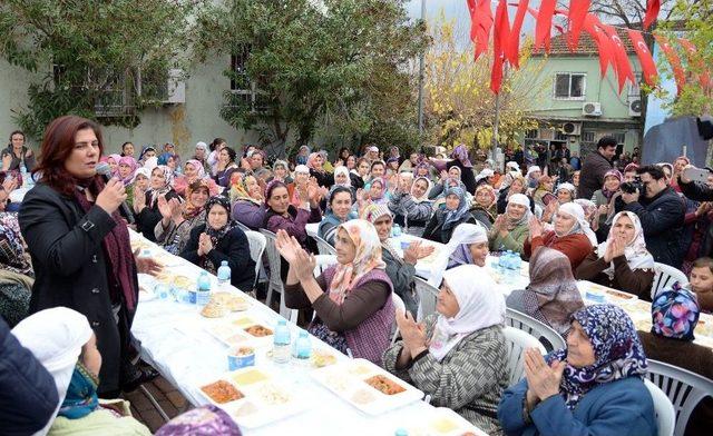 Köylüler’den Başkan Çerçioğlu’na Teşekkür Yemeği