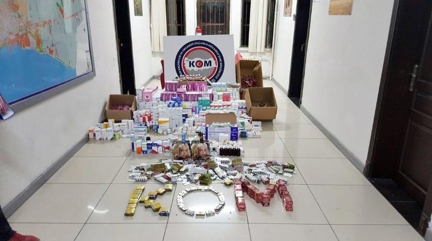 Mersin&rsquo;de 500 Bin Lira Değerinde G&uuml;mr&uuml;k Ka&ccedil;ağı İla&ccedil; Ele Ge&ccedil;irildi