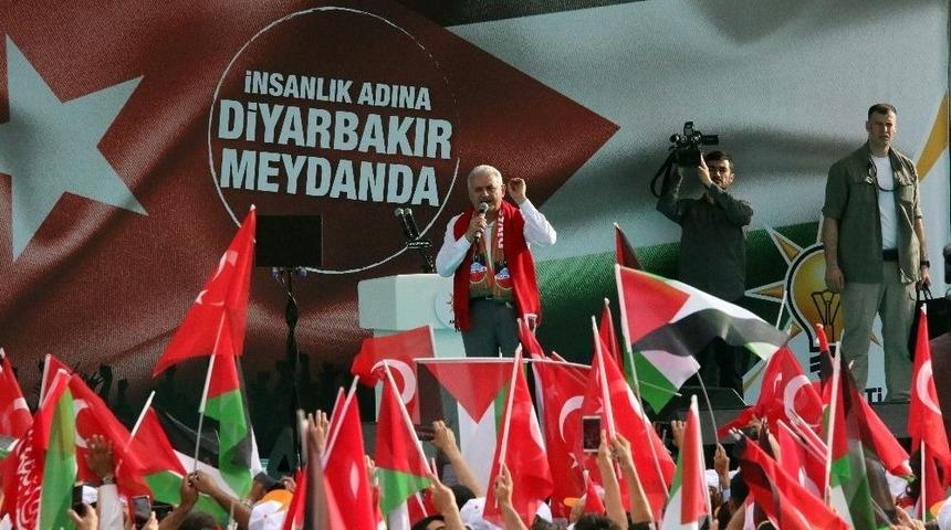 Başbakan Binali Yıldırım Diyarbakır&rsquo;da (1)