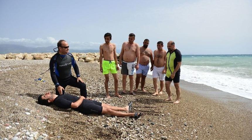 Kumluca&rsquo;da Cankurtaran Adaylarına Eğitim