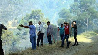 Anızdan Çıkan Yangında 200 Hektar Alan Kül Oldu