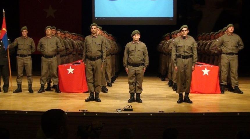 K&uuml;tahya&rsquo;da 369. Kısa D&ouml;nem Erler Yemin Etti