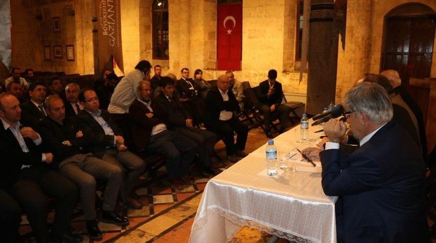 Yazar Ve Gazeteciler Gaziantep’in Basın Tarihini Konuştu