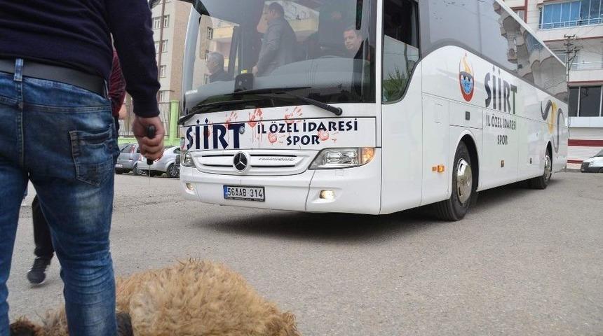 Siirt İl &Ouml;zel İdarespor Otob&uuml;s&uuml;ne Kavuştu