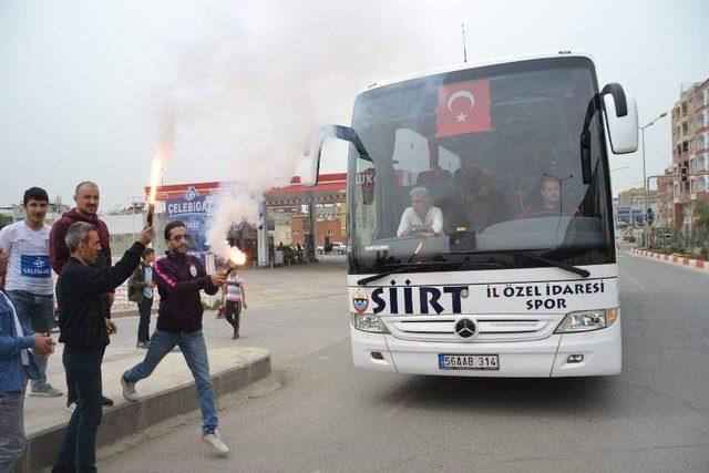 Siirt İl Özel İdarespor Otobüsüne Kavuştu