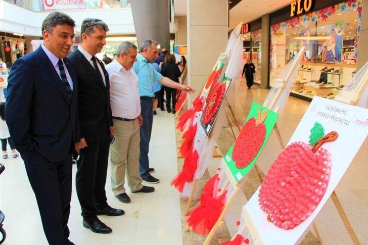 Şehirlerin Sembolleri Elma Tablolarını Renklendirdi G3