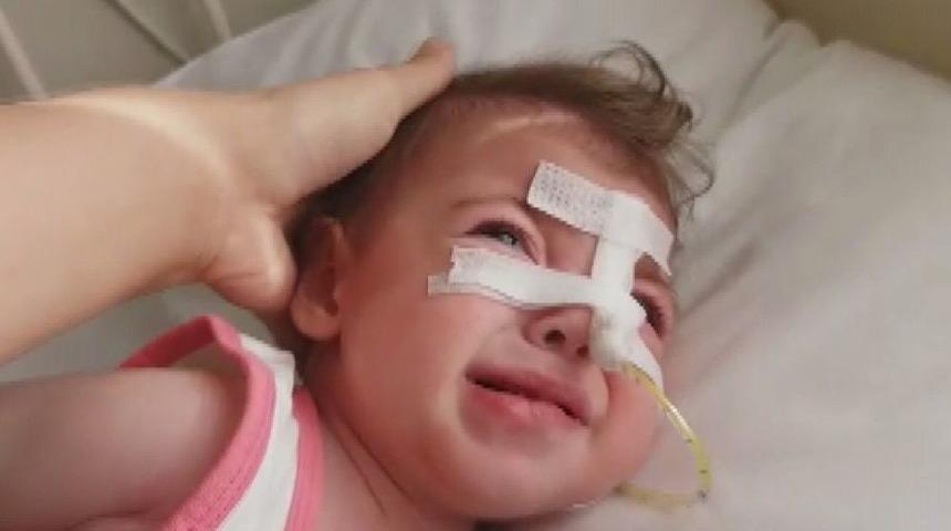 (&ouml;zel Haber) Epilepsi Hastası Minik Hira Nur&rsquo;un &Ccedil;ığlıkları Y&uuml;rek Burktu