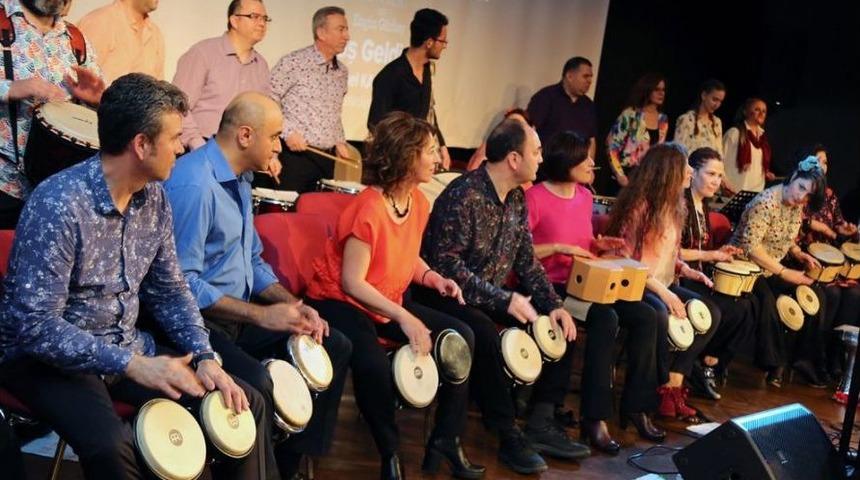 Perk&uuml;syon Orkestrası Performansıyla Mest Etti