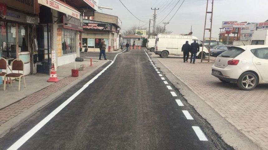 Nakliyeciler Sitesinde Yol D&uuml;zenleme Ve Asfalt &Ccedil;alışmaları Başladı