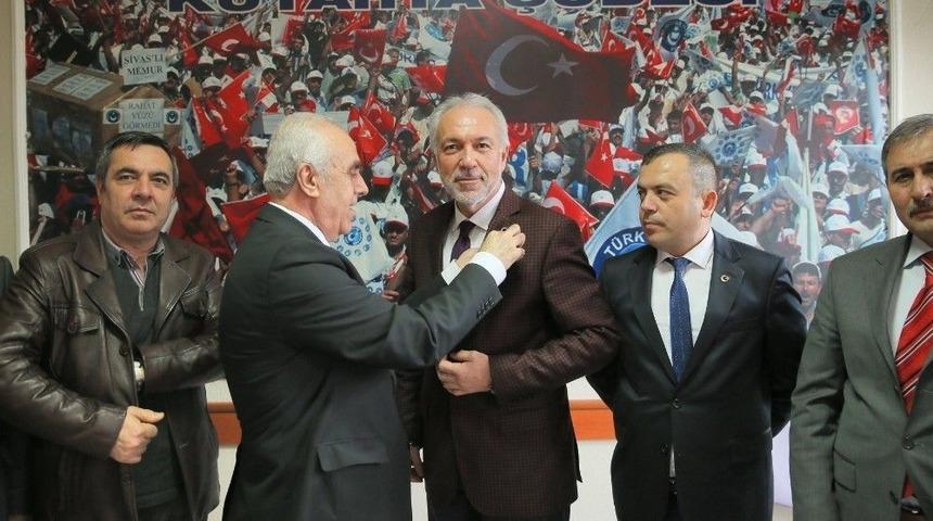 Başkan’dan Kamu-sen’e Ziyaret