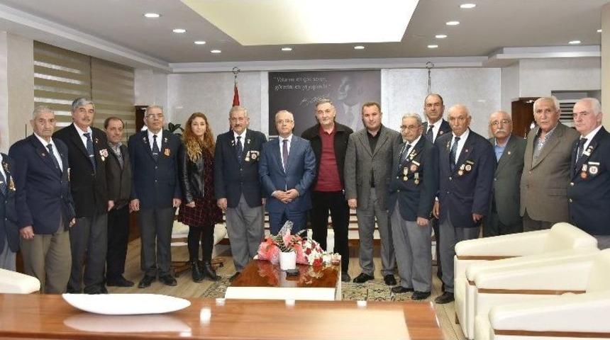 Gazilerden Başkan Kayda&rsquo;ya Kıbrıs Gezisi Teşekk&uuml;r&uuml;