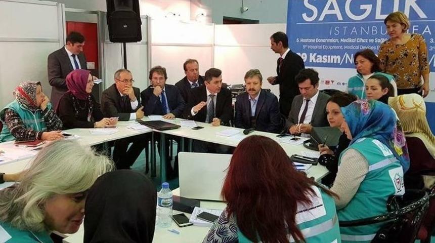 İl Sağlık M&uuml;d&uuml;r&uuml; Yrd. Do&ccedil;. Dr. Benli İstanbul Sağlık Fuarı Ve &Ccedil;alıştayı&rsquo;nda