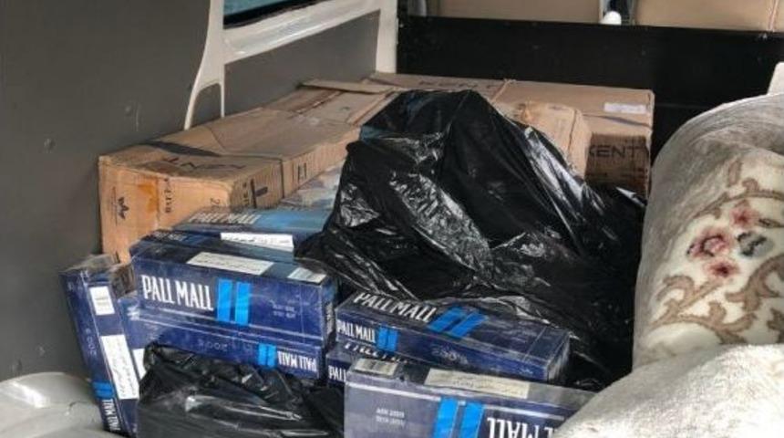 Tatvan&rsquo;da 7 Bin 600 Paket Ka&ccedil;ak Sigara Ele Ge&ccedil;irildi.