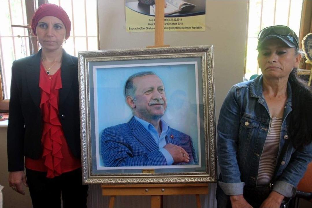 Engellilerden G&ouml;z Kamaştıran Sergi