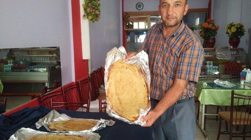 Hisarcık’ta Bir İlk, İftarlık Tahinli Pide