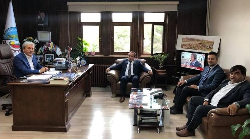 Bilecik Tso Başkanı Keskin&rsquo;den, Belediye Başkanı Şahin&rsquo;e Ziyaret