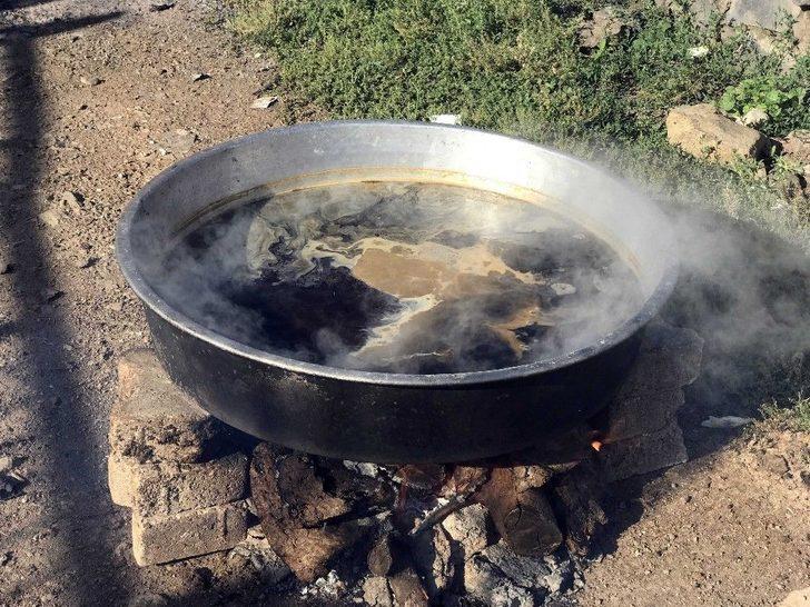 (özel) Siverek’te Dut Pekmezi Yapımına Başlandı G1