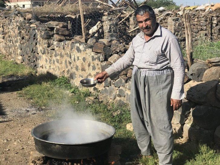 (özel) Siverek’te Dut Pekmezi Yapımına Başlandı G2