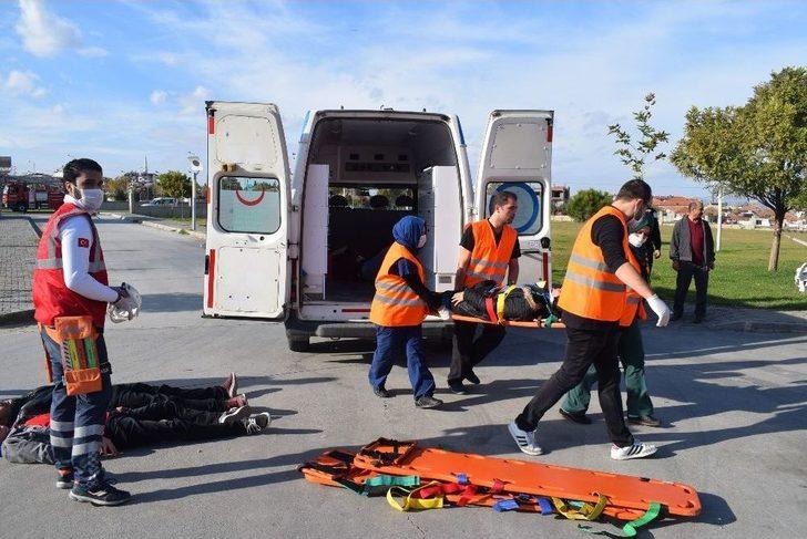 Alaşehir’de Gerçeği Aratmayan Tatbikat G1