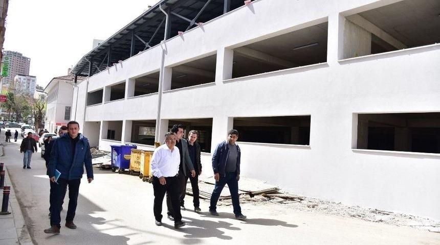 114 Ara&ccedil;lık Katlı Otopark Mayısta Hizmete Giriyor