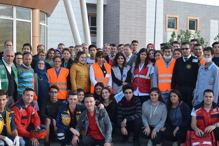 Alaşehir’de Gerçeği Aratmayan Tatbikat G4