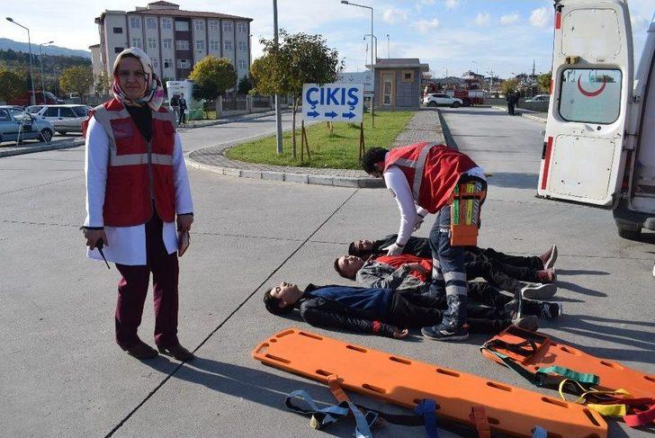 Alaşehir’de Gerçeği Aratmayan Tatbikat G5