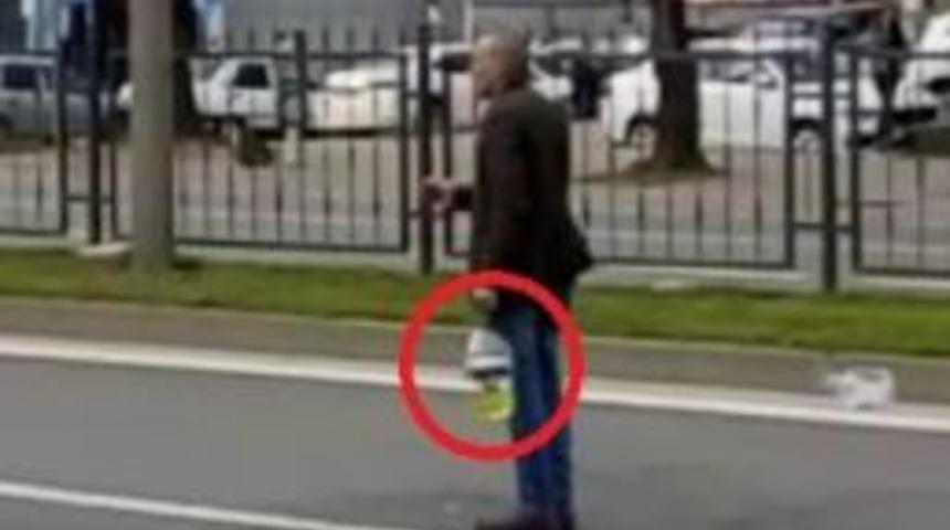 Ordu&rsquo;da Bir Kişi Yol Ortasında Kendini Yakmak İstedi