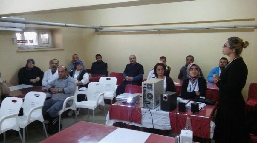 Sağlık Çalışanlarına Yönelik Farkındalık Programı Eğitimleri Tamamlandı
