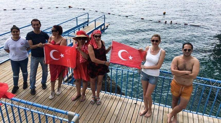 Antalya’da Mavi Bayraklı Falez Plajları Açıldı