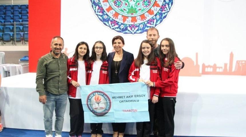 Trabzon&rsquo;a İlk Kez Madalya Getirdiler