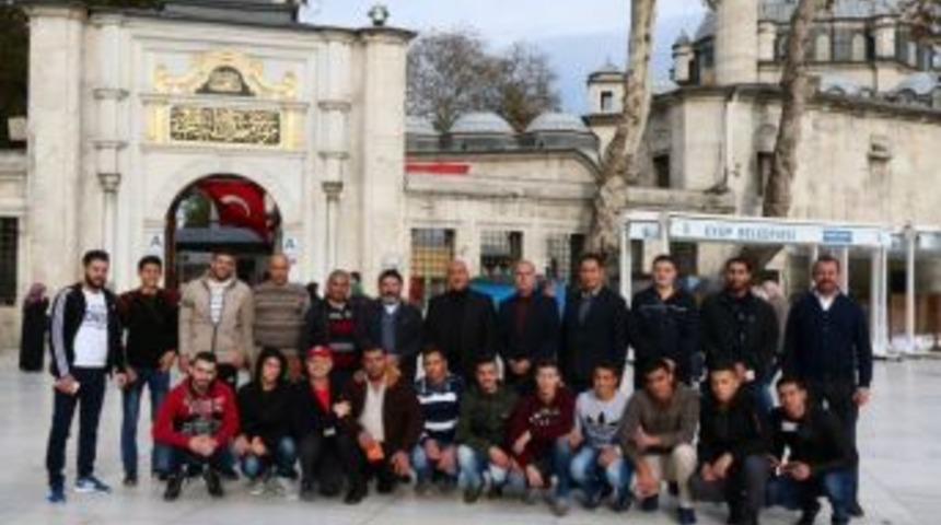 Eyüpsultan Belediyesi Filistin Milli Judo Takımı’nın Sporcularını Ağırladı