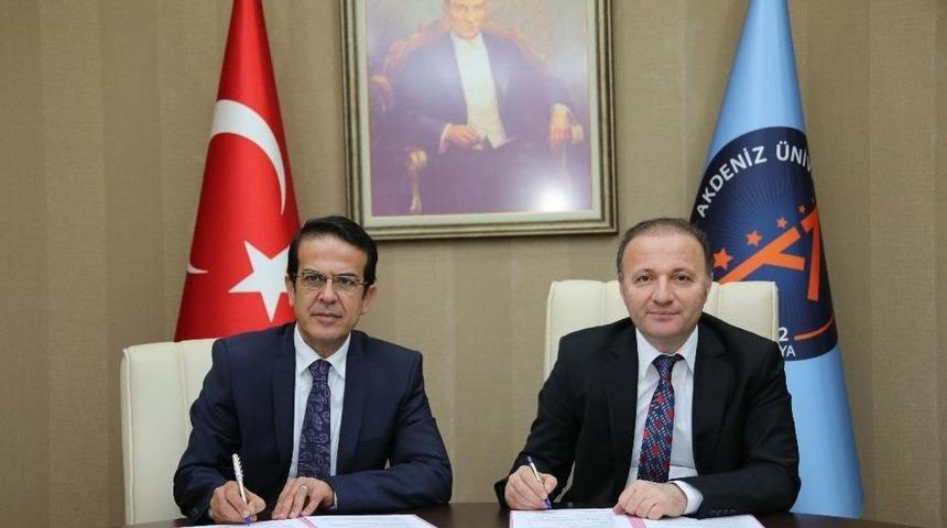 Akdeniz &Uuml;niversitesi Ve Antalya Zeytinpark Arasında İşbirliği