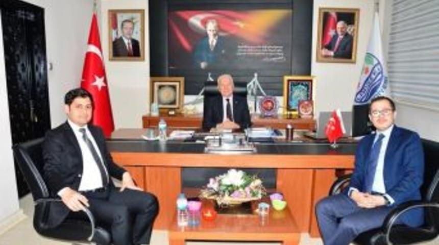 Başkan Yılmaz, Konuklarını Ağırladı