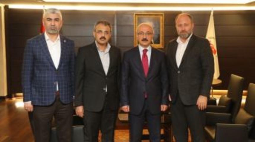 Büro Memur-sen, Kalkınma Bakanı Elvan’la Görüştü