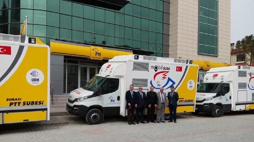 Mobil Ptt Şubeleri Hizmete Giriyor
