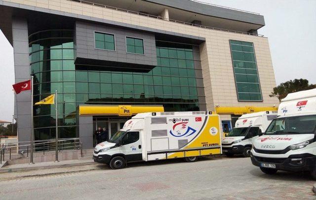 Mobil Ptt Şubeleri Hizmete Giriyor